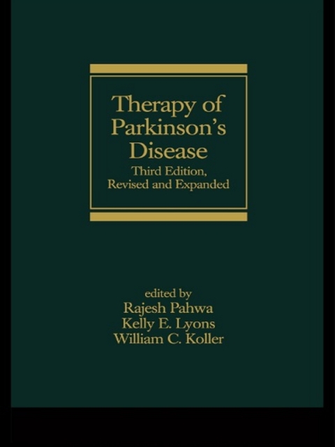 Cover image for book Therapy of Parkinson's Disease