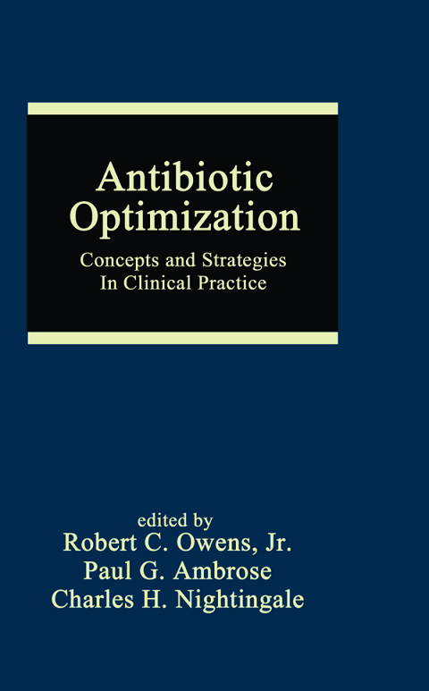 Cover image for book Antibiotic Optimization