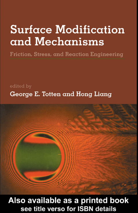 Cover image for book Surface Modification and Mechanisms