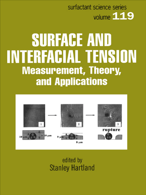Cover image for book Surface and Interfacial Tension