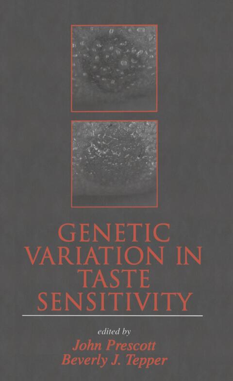 Cover image for book Genetic Variation in Taste Sensitivity
