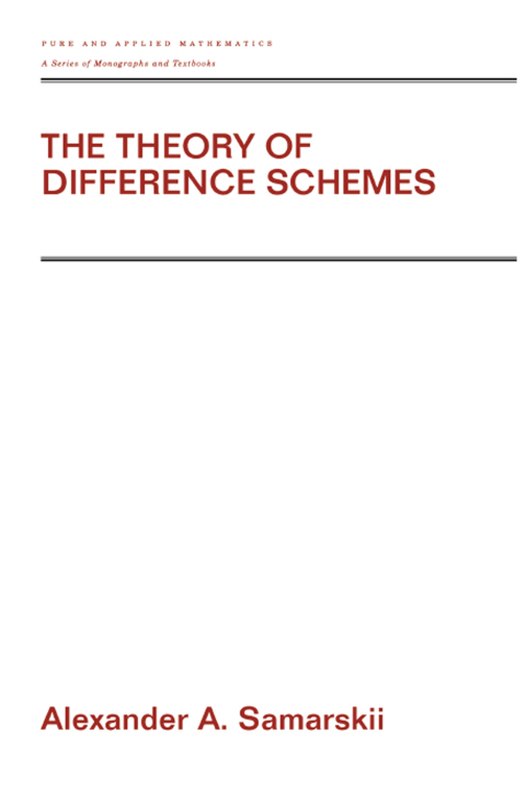Cover image for book The Theory of Difference Schemes