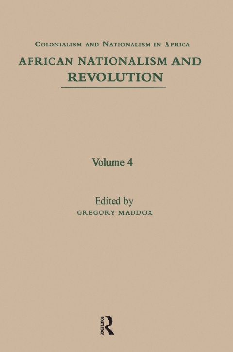 Cover image for book African Nationalism and Revolution