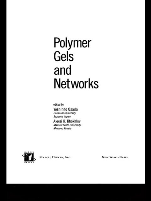 Cover image for book Polymer Gels and Networks