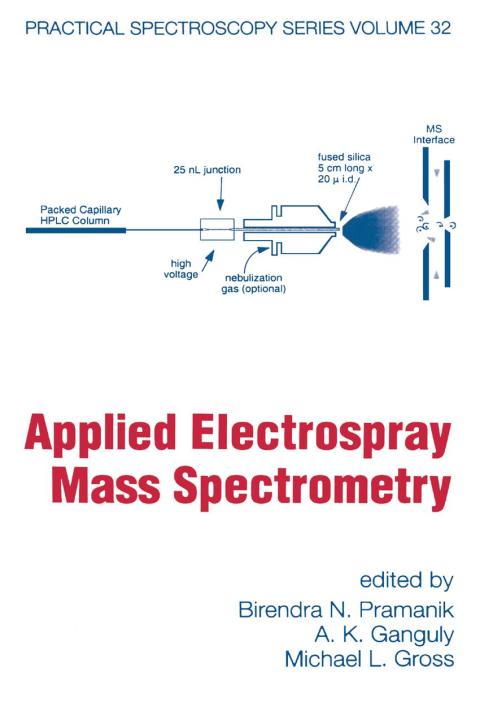 Cover image for book Applied Electrospray Mass Spectrometry