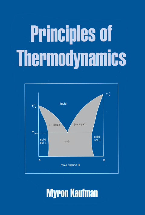 Cover image for book Principles of Thermodynamics