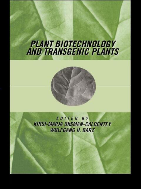 Cover image for book Plant Biotechnology and Transgenic Plants