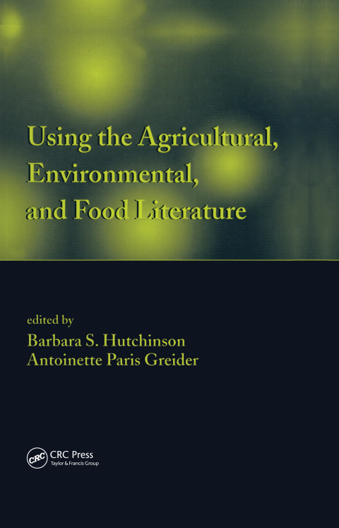 Cover image for book Using the Agricultural, Environmental, and Food Literature