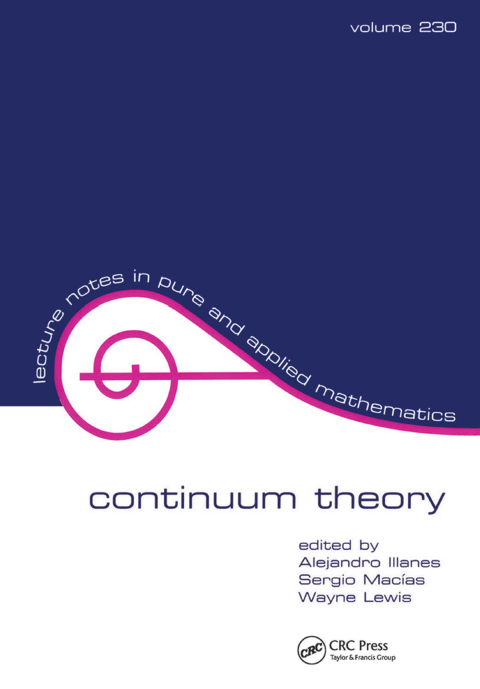 Cover image for book Continuum Theory