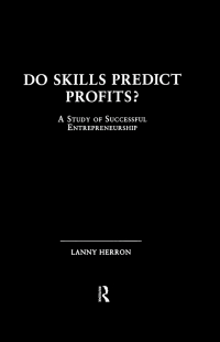 Cover image: Do Skills Predict Profits 1st edition 9780815316770