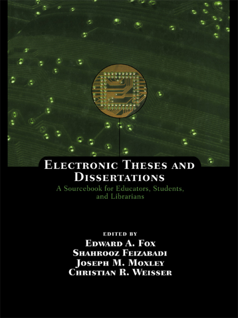 Cover image for book Electronic Theses and Dissertations