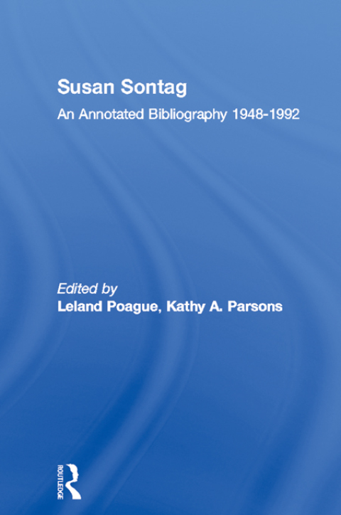 Cover image for book Susan Sontag