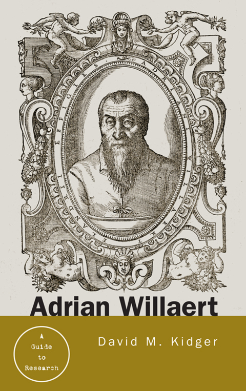 Cover image for book Adrian Willaert