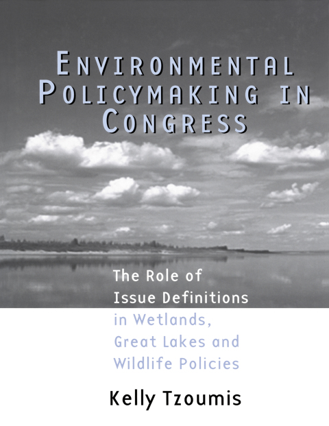 Cover image for book Environmental Policymaking in Congress