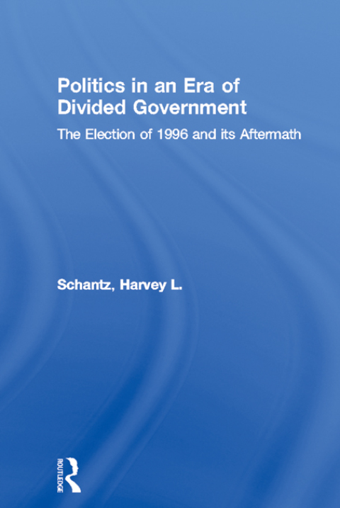Cover image for book Politics in an Era of Divided Government
