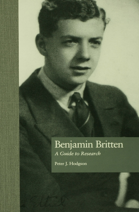 Cover image for book Benjamin Britten
