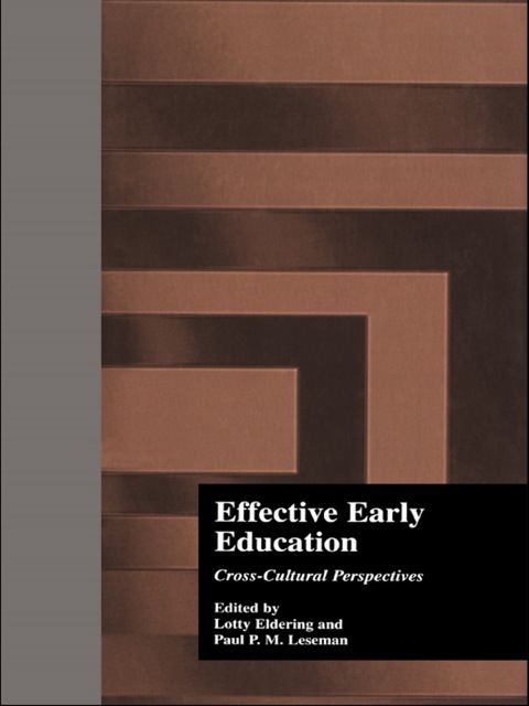 Cover image for book Effective Early Childhood Education