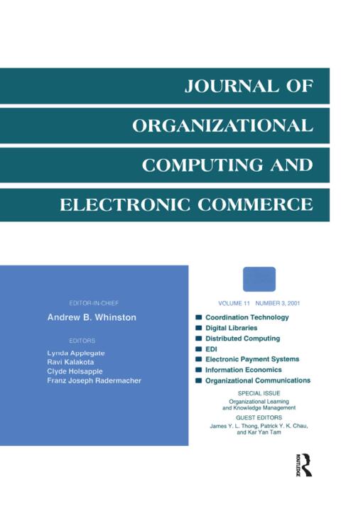 Cover image for book Organizational Learning and Knowledge Management