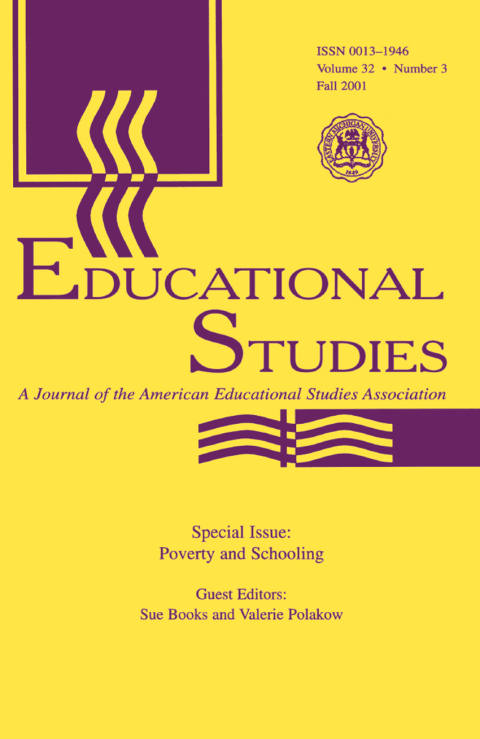 Cover image for book Poverty and Schooling