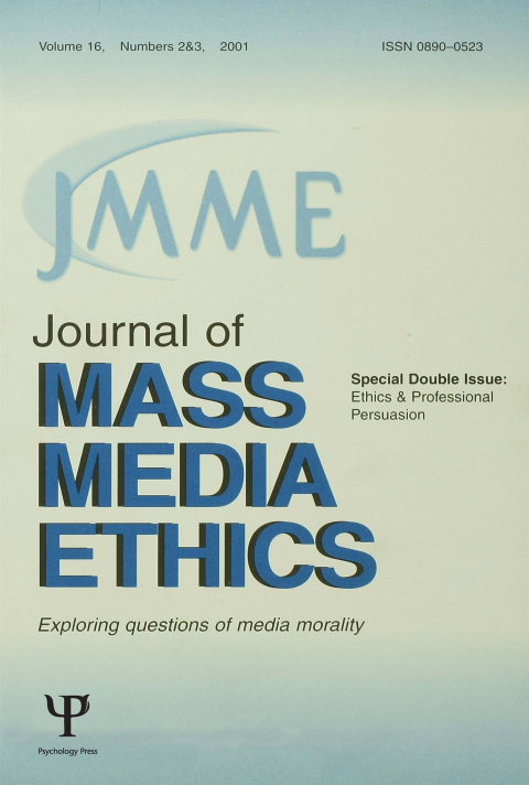 Cover image for book Ethics and Professional Persuasion
