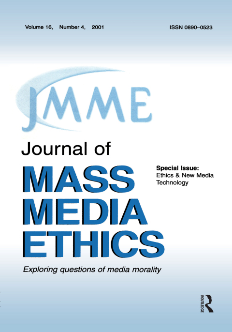 Cover image for book Ethics & New Media Technology