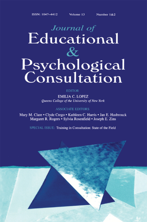 Cover image for book Training in Consultation