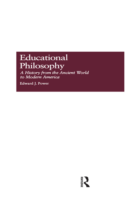 Cover image for book Educational Philosophy