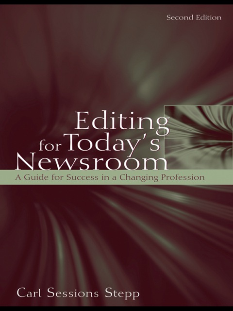 Cover image for book Editing for Today's Newsroom