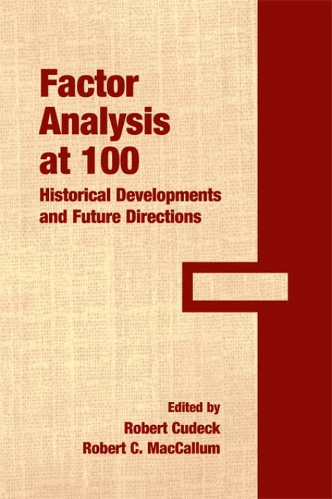 Cover image for book Factor Analysis at 100