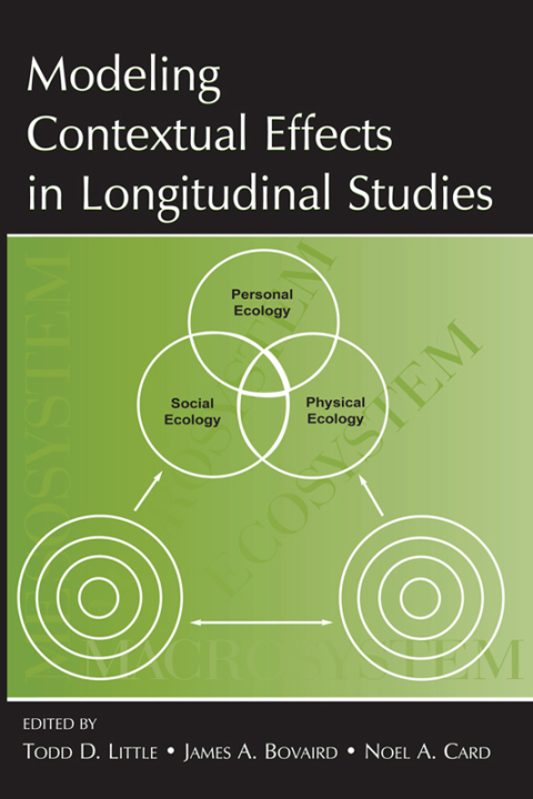 Cover image for book Modeling Contextual Effects in Longitudinal Studies