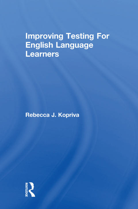 Cover image for book Improving Testing For English Language Learners