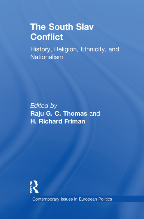 Cover image for book The South Slav Conflict
