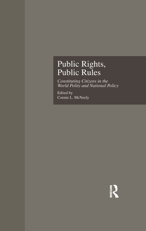 Cover image for book Public Rights, Public Rules