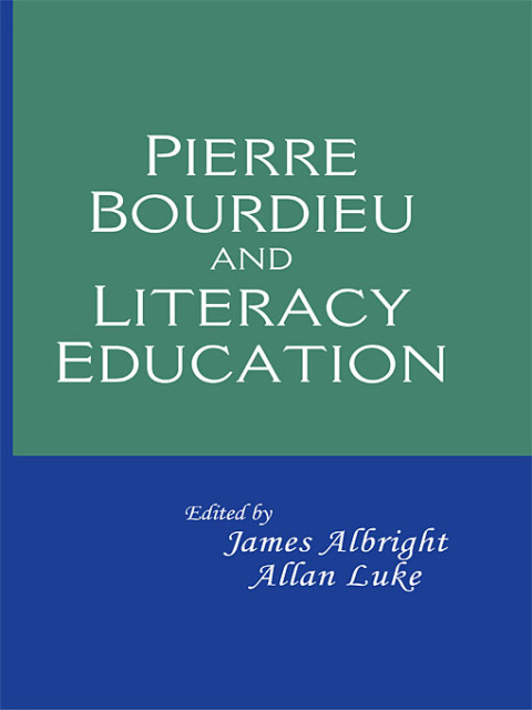 Cover image for book Pierre Bourdieu and Literacy Education