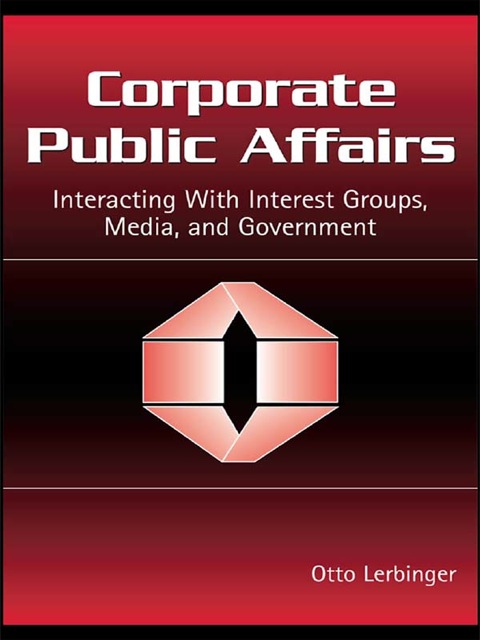 Cover image for book Corporate Public Affairs