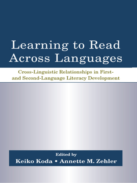 Cover image for book Learning to Read Across Languages