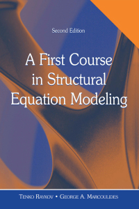 Cover image: A First Course in Structural Equation Modeling 2nd edition 9780805855883