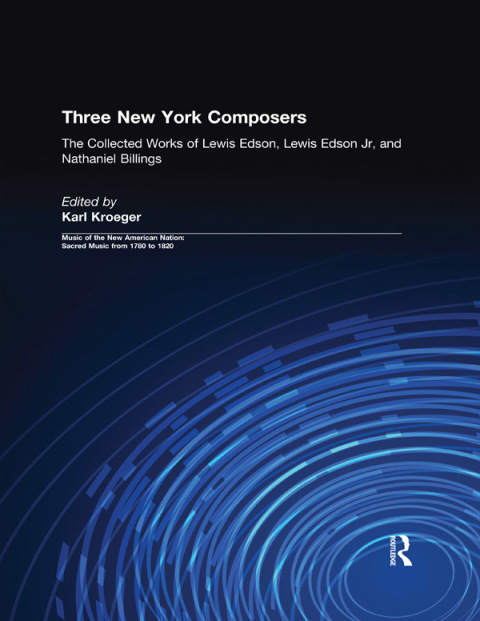 Cover image for book Three New York Composers
