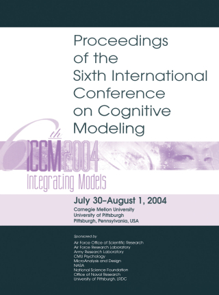 Sixth International Conference on Cognitive Modeling