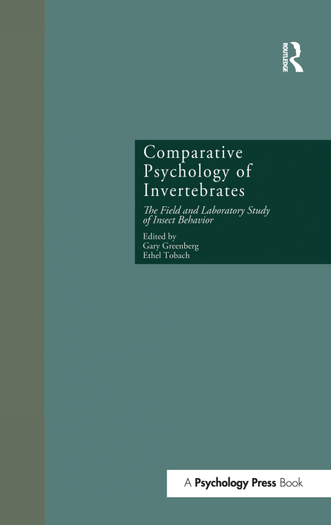 Cover image for book Comparative Psychology of Invertebrates