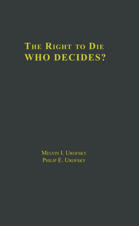 Cover image for book The Right to Die