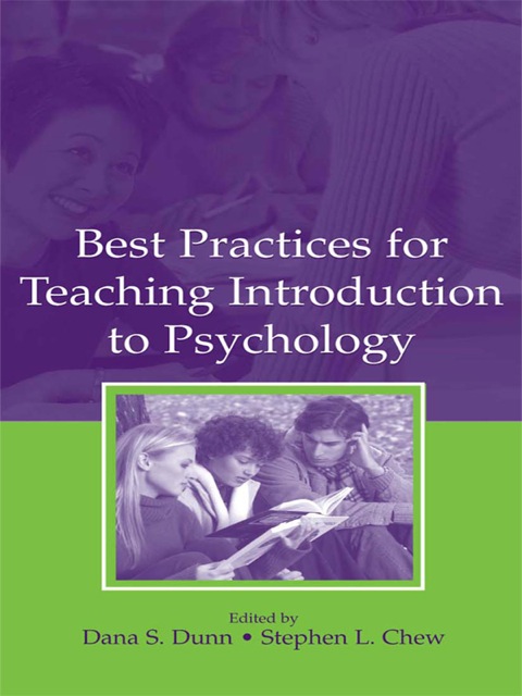 Cover image for book Best Practices for Teaching Introduction to Psychology