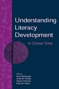 Cover image: Understanding Literacy Development 1st edition 9780805851151