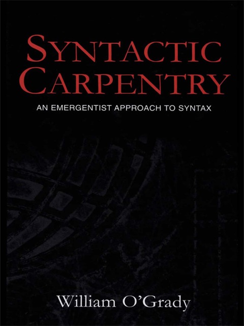 Cover image for book Syntactic Carpentry
