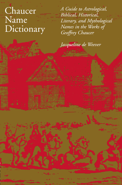 Cover image for book Chaucer Name Dictionary