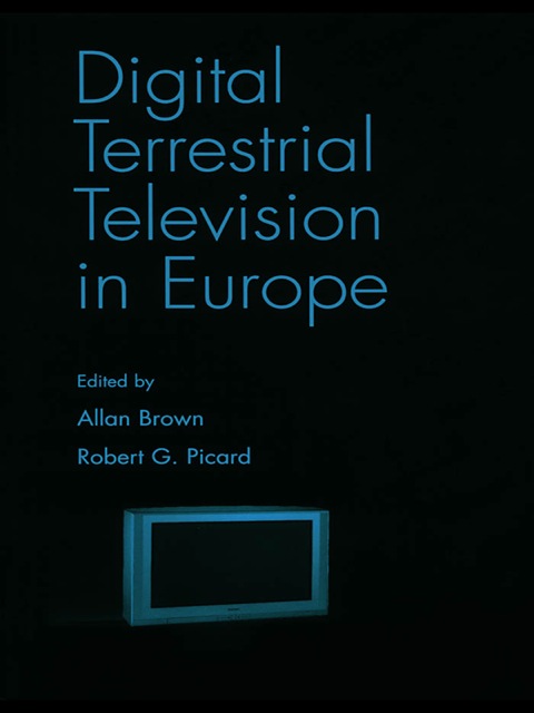 Cover image for book Digital Terrestrial Television in Europe
