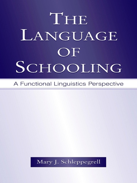 Cover image for book The Language of Schooling