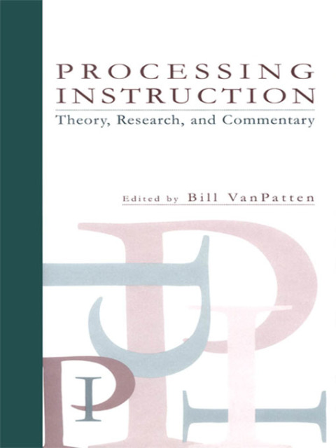Cover image for book Processing Instruction