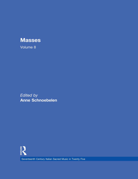 Cover image for book Masses by Giovanni Andrea Florimi, Giovanni Francesco Mognossa, and Bonifazio Graziani
