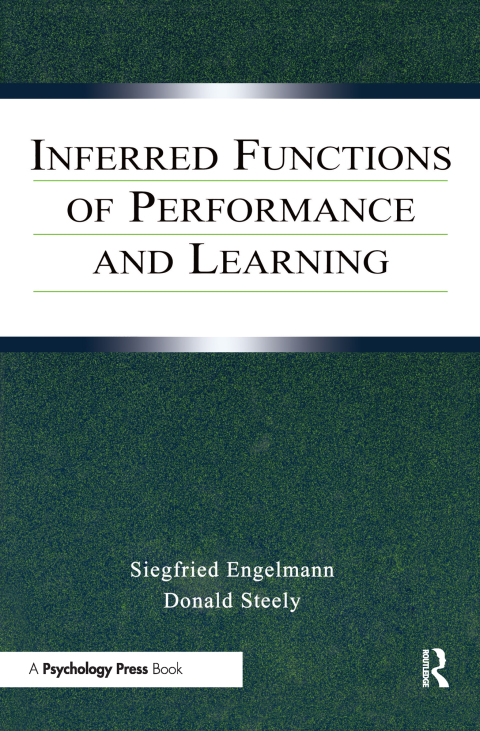 Cover image for book Inferred Functions of Performance and Learning